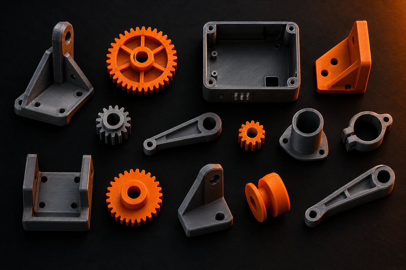 Custom fabricated functional parts